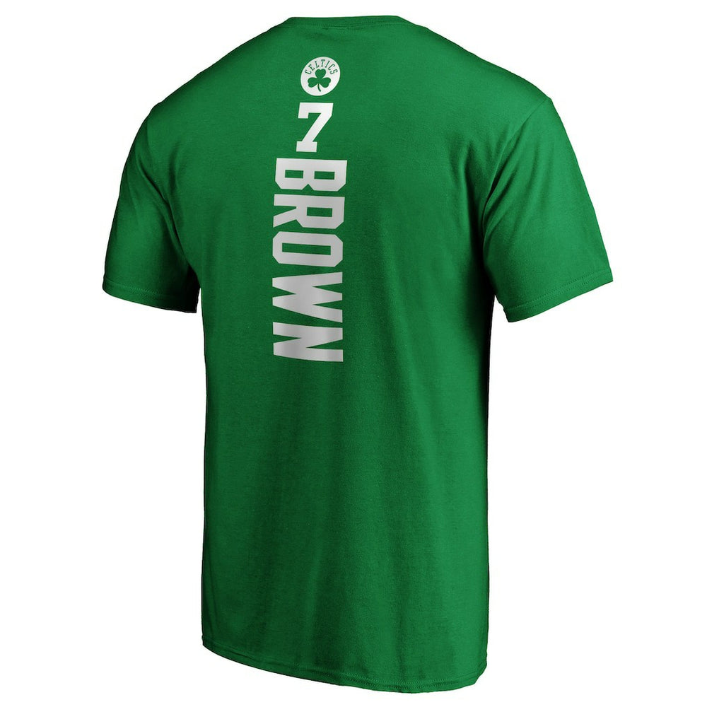 Jaylen Brown Boston Celtics Playmaker Name & Number T-Shirt - Kelly Green cheap