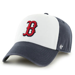 Boston Red Sox Freshman Clean Up Adjustable Hat Navy/White
