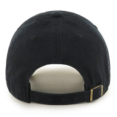 Boston Red Sox Logo Clean Up Adjustable Hat Black
