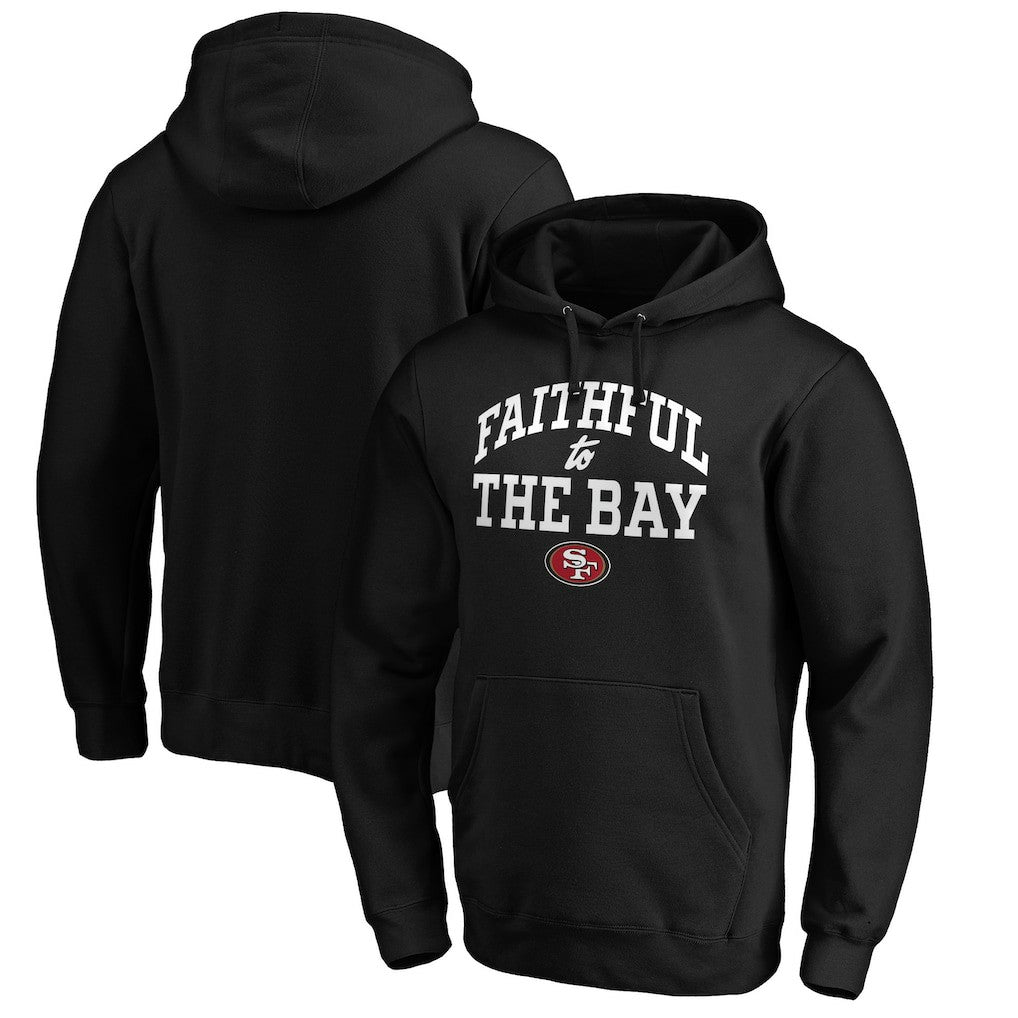 San Francisco 49ers Faithful To The Bay Pullover Hoodie - Black sale