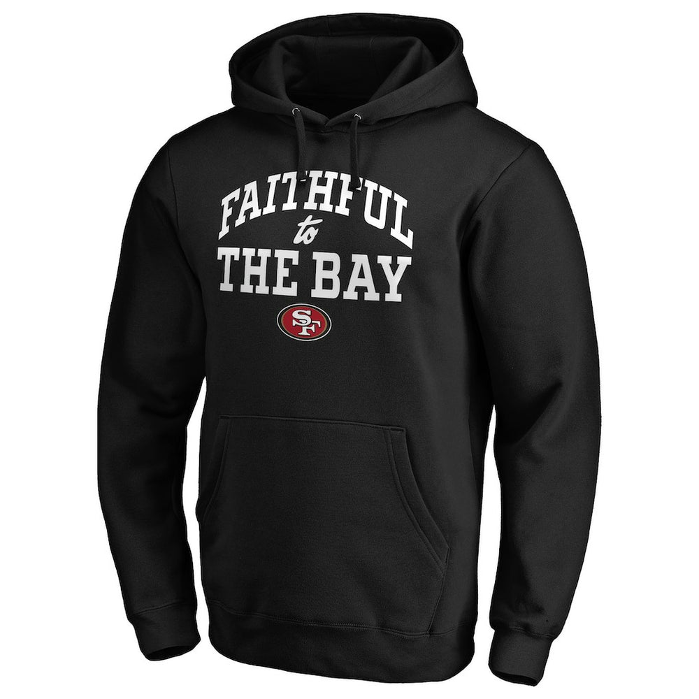 San Francisco 49ers Faithful To The Bay Pullover Hoodie - Black sale