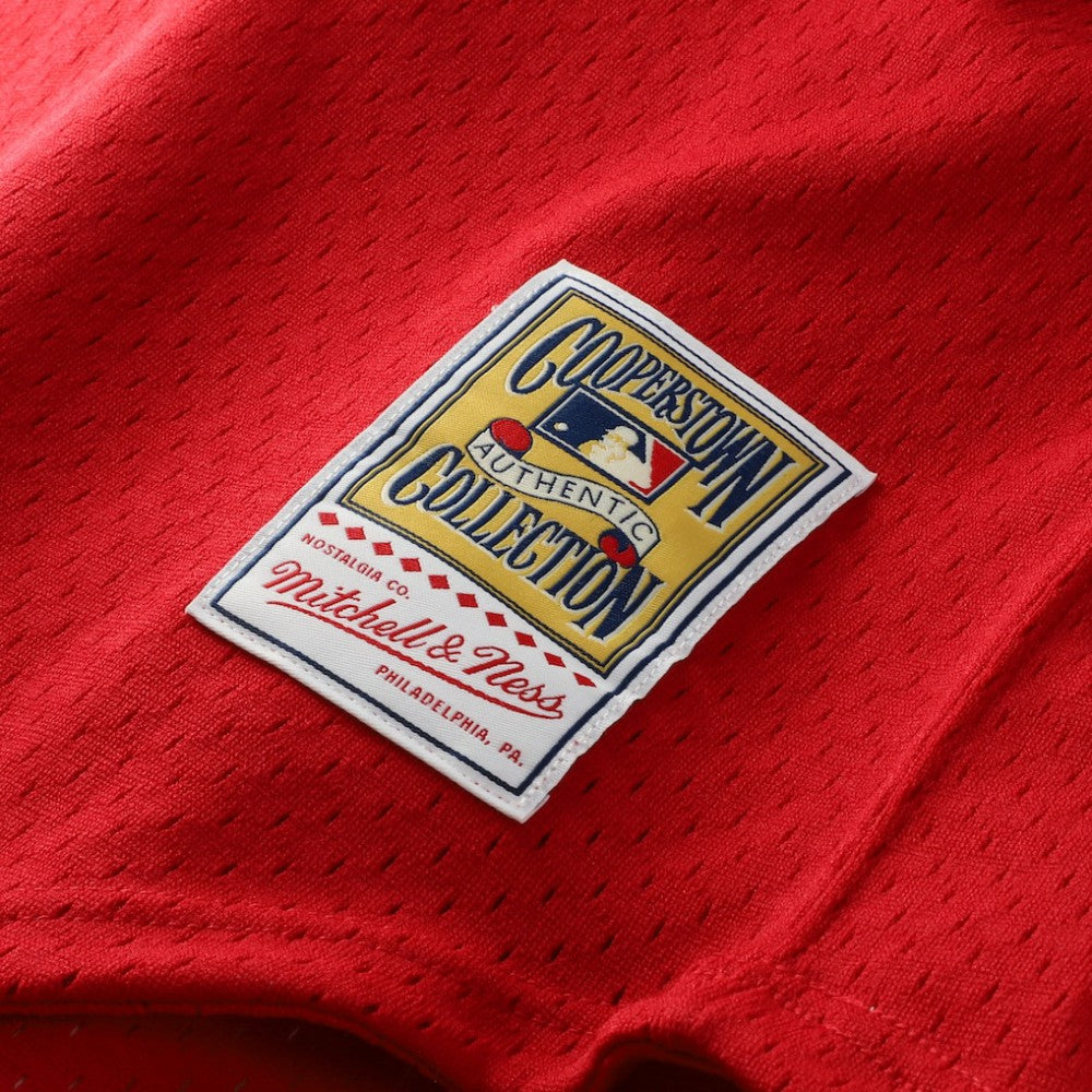 Pete Rose Cincinnati Reds Authentic Batting Practice Jersey Red