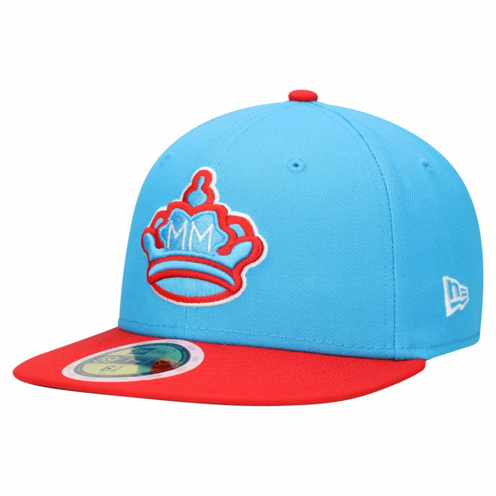 Miami Marlins Youth 2021 City Connect 59FIFTY Fitted Hat Blue