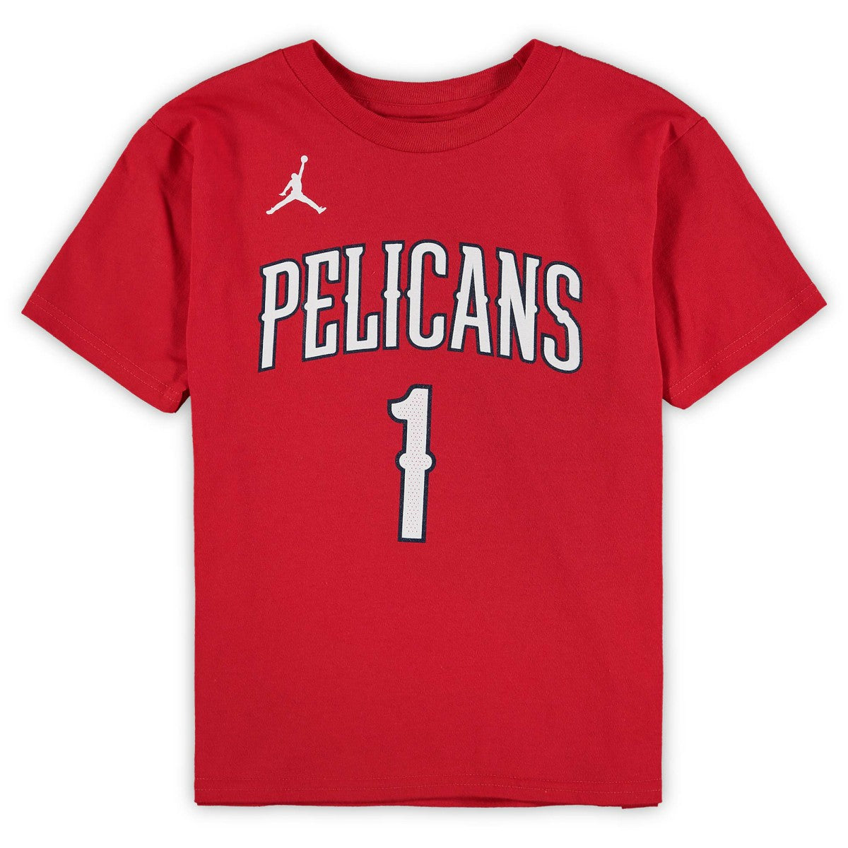 Zion Williamson New Orleans Pelicans Jordan Brand Preschool Statement Edition Name & Number T-Shirt - Red online