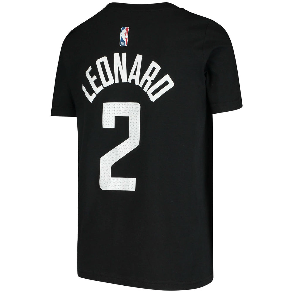 Kawhi Leonard LA Clippers Jordan Brand Youth Statement Edition Name & Number T-Shirt - Black online