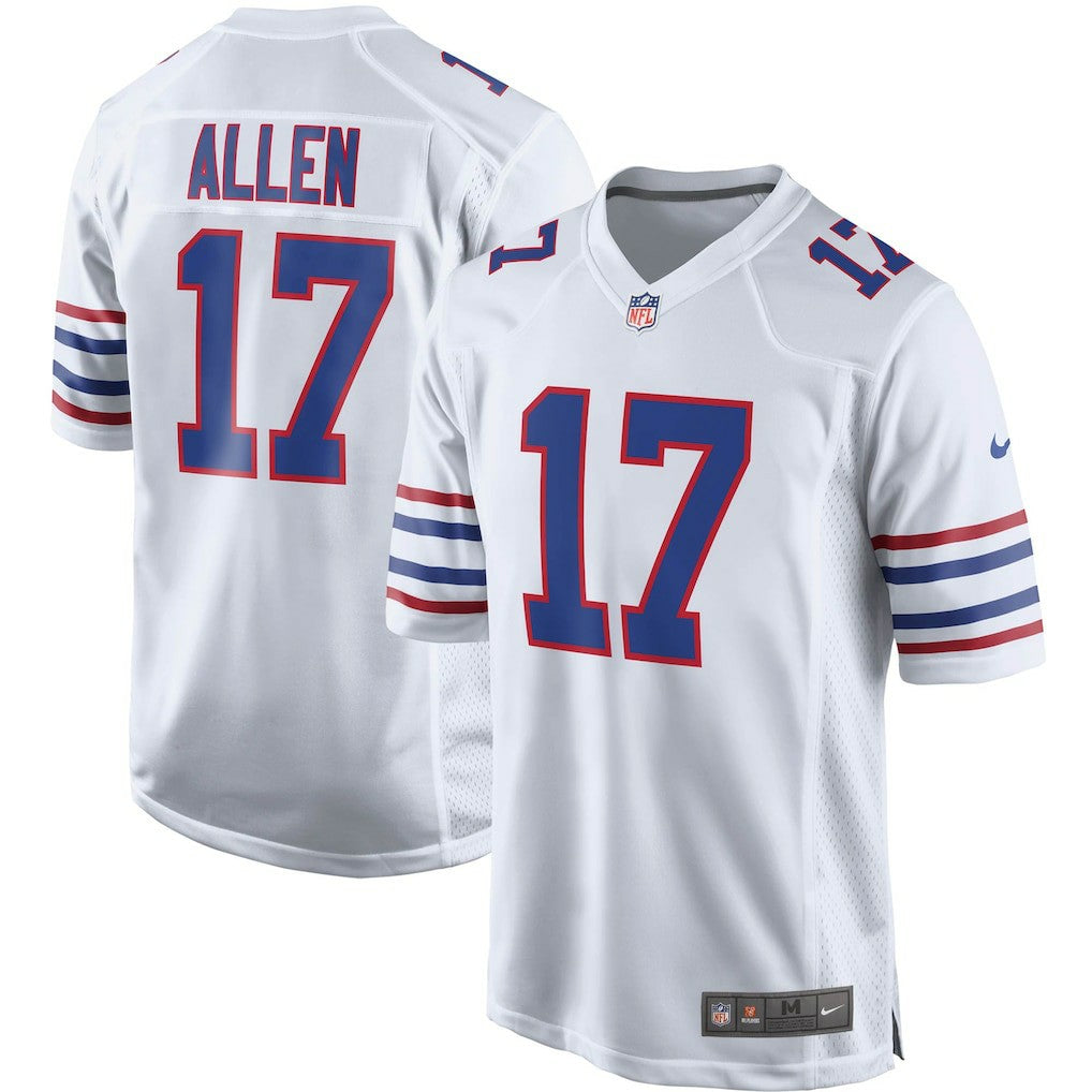 Josh Allen Buffalo Bills Alternate Game Player Jersey - White cheap