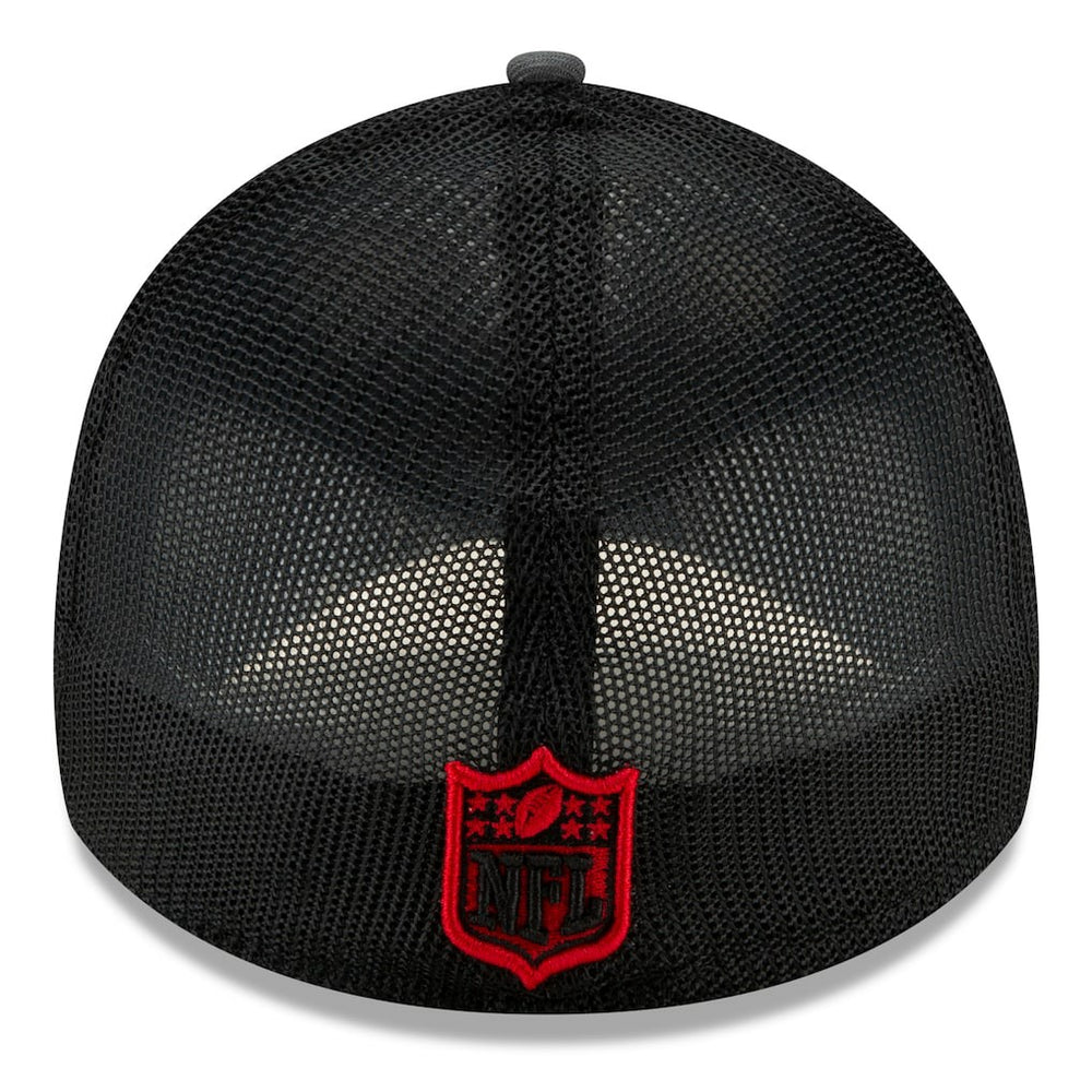 Atlanta Falcons New Era 2021 NFL Draft Trucker 39THIRTY Flex Hat - Graphite/Black online
