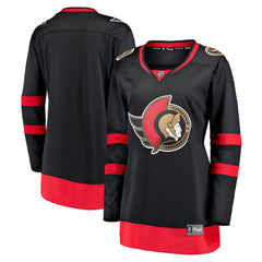 Ottawa Senators Fanatics Women's Home Breakaway Jersey - Black Jerseys