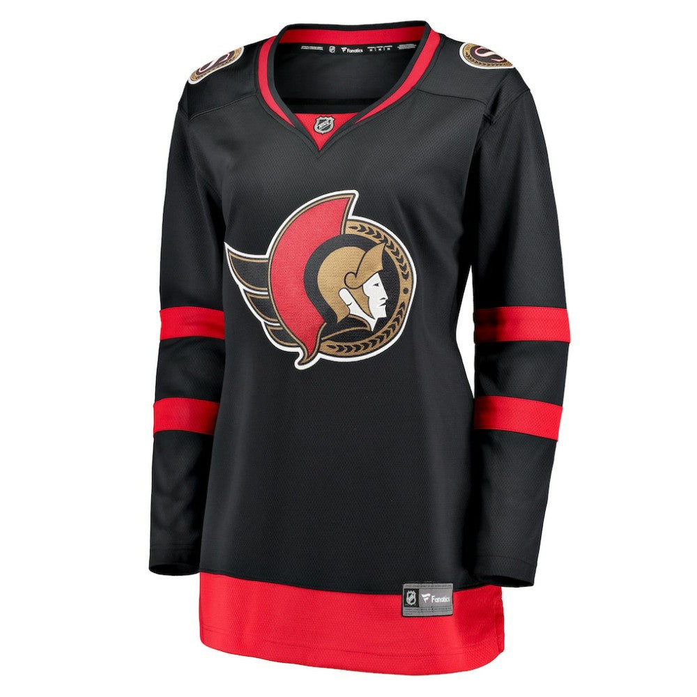 Ottawa Senators Fanatics Women's Home Breakaway Jersey - Black Jerseys