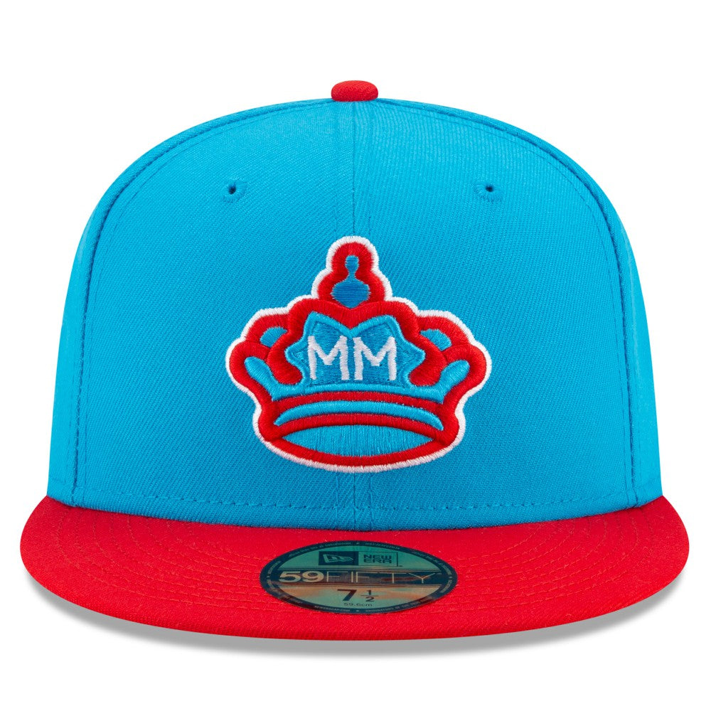 Miami Marlins 2021 City Connect 59FIFTY Fitted Hat Blue/Red