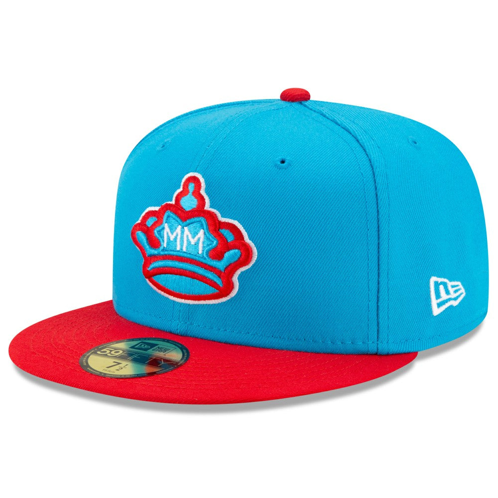 Miami Marlins 2021 City Connect 59FIFTY Fitted Hat Blue/Red