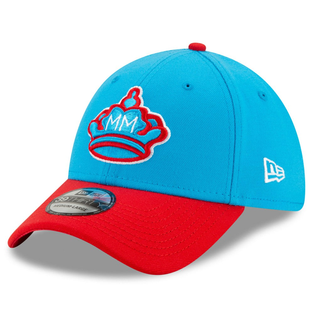 Miami Marlins 2021 City Connect 39THIRTY Flex Hat Blue/Red