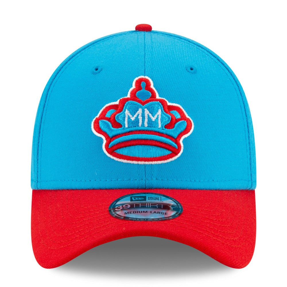 Miami Marlins 2021 City Connect 39THIRTY Flex Hat Blue/Red