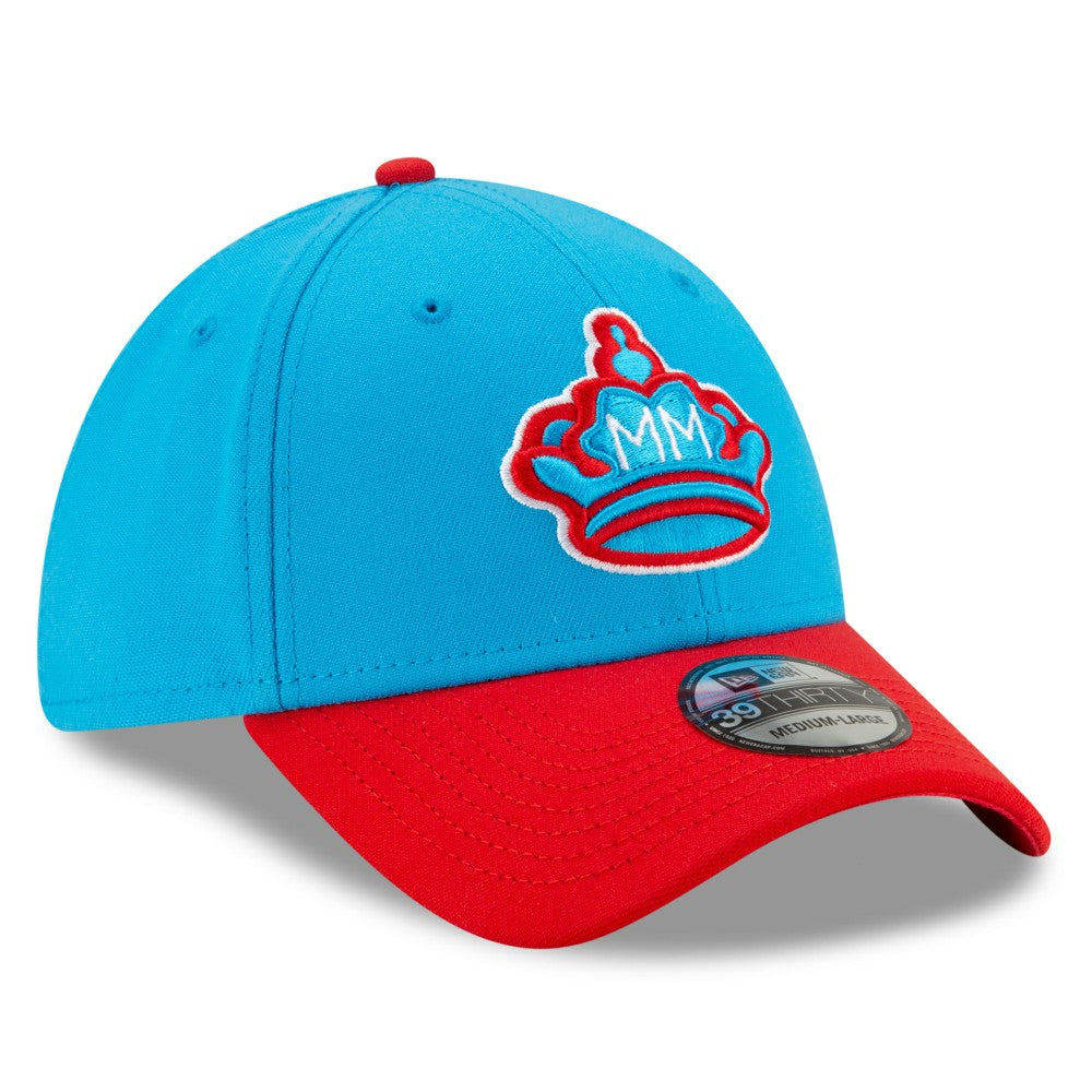Miami Marlins 2021 City Connect 39THIRTY Flex Hat Blue/Red