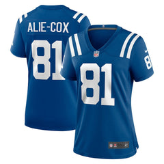Mo Alie-Cox Indianapolis Colts Women's Team Game Jersey - Royal on sale