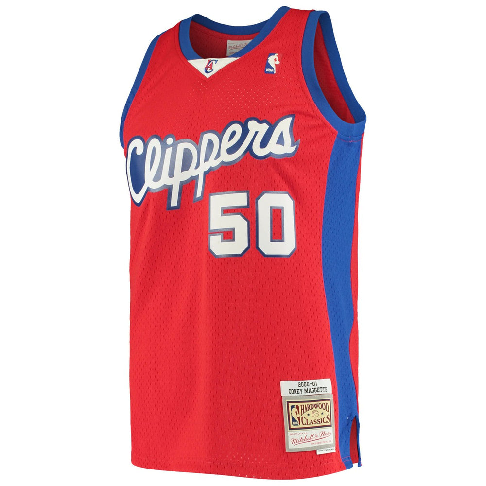 Corey Maggette LA Clippers 2000/01 Hardwood Classics Swingman Jersey - Red shop