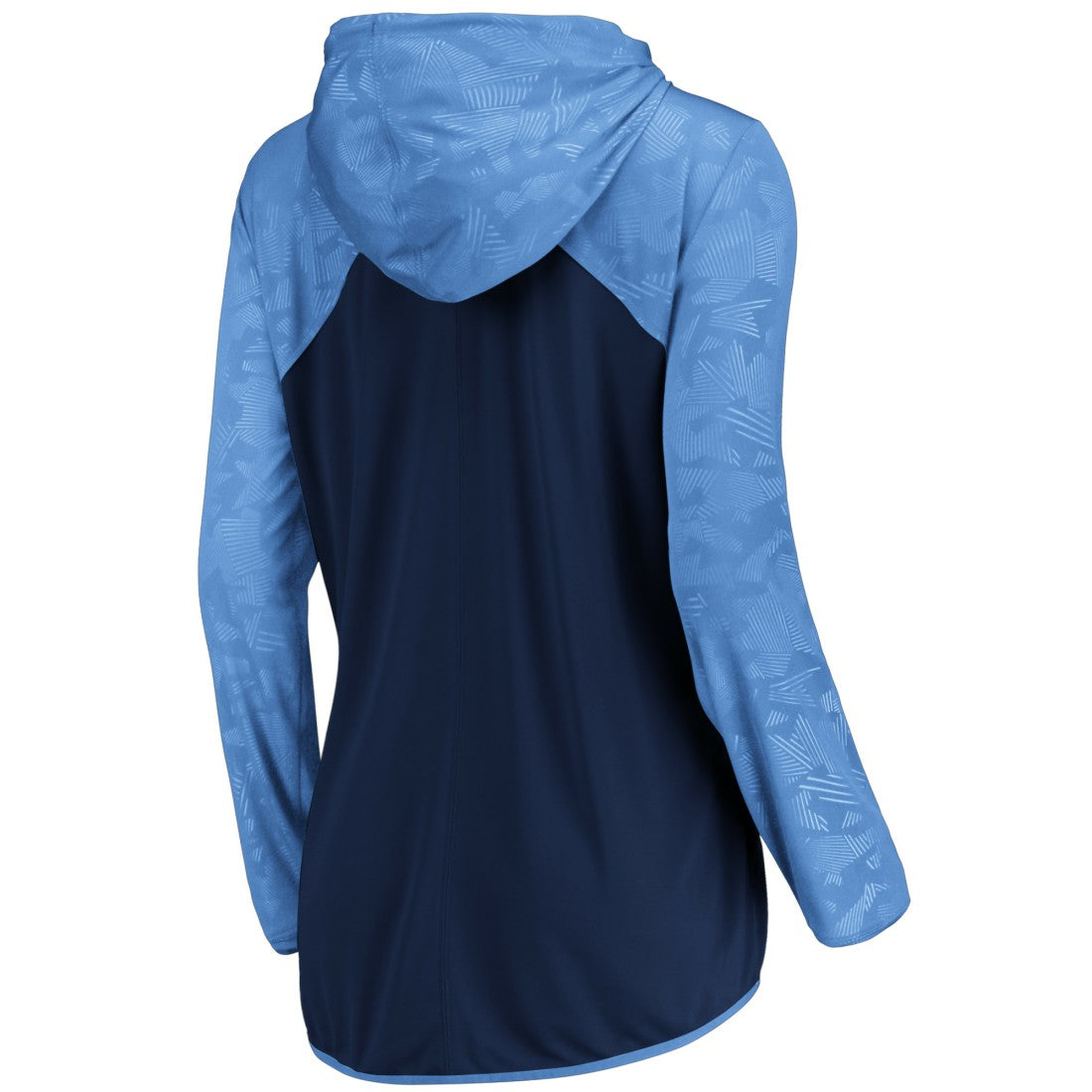 Tennessee Titans Women's Forever Fan Full-Zip Hoodie - Navy/Light Blue cheap