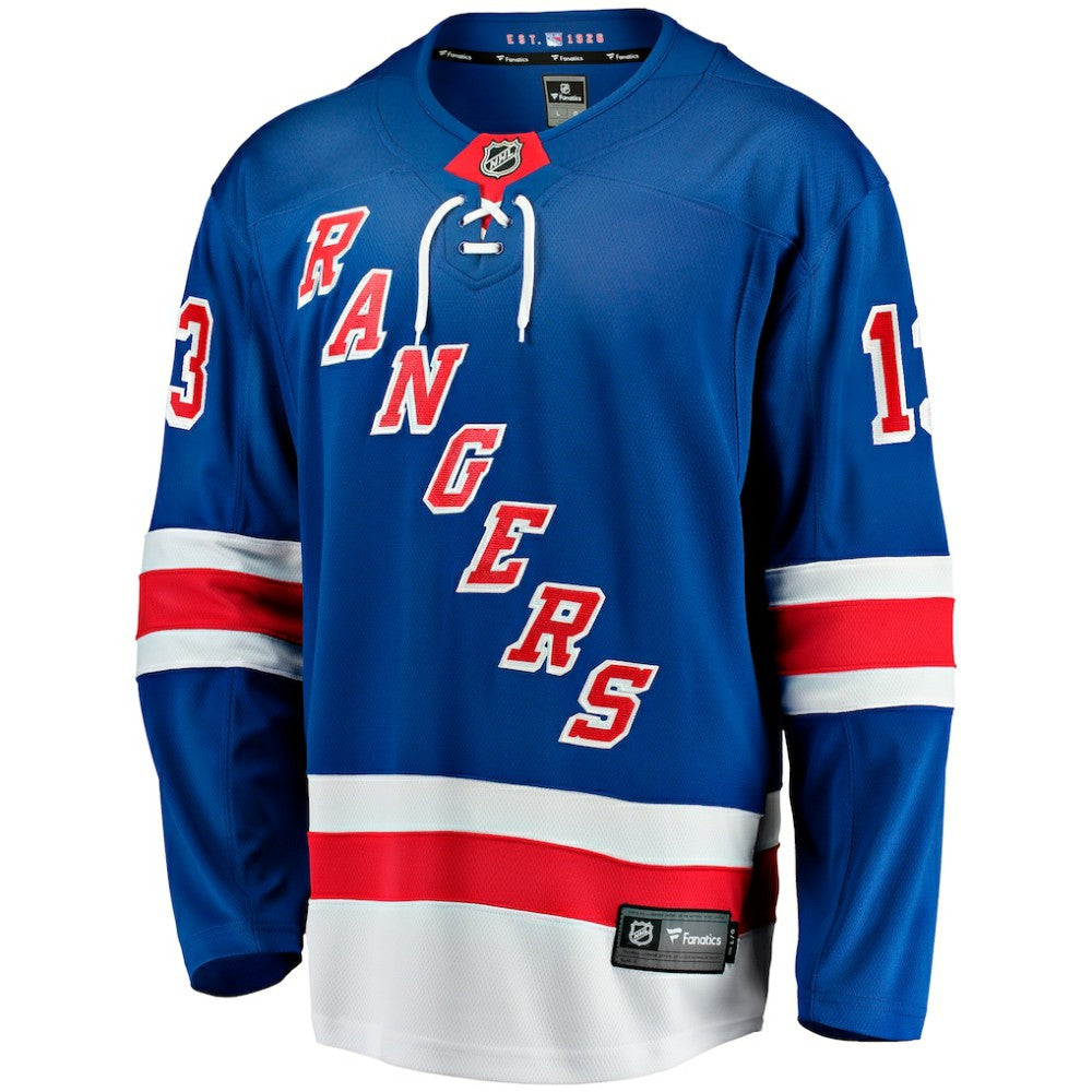 Alexis Lafreniere New York Rangers Fanatics Home Breakaway Jersey - Blue Jerseys
