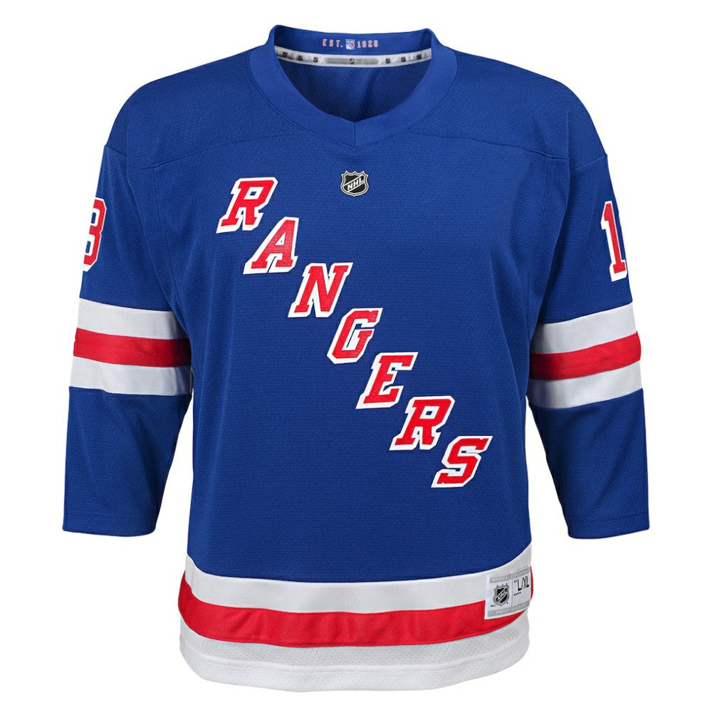 Alexis Lafreniere New York Rangers Youth Home Replica Player Jersey - Blue Jerseys