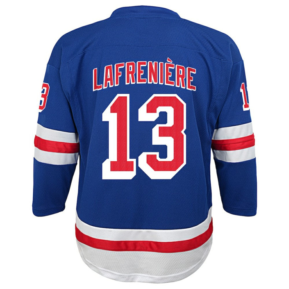 Alexis Lafreniere New York Rangers Youth Home Replica Player Jersey - Blue Jerseys