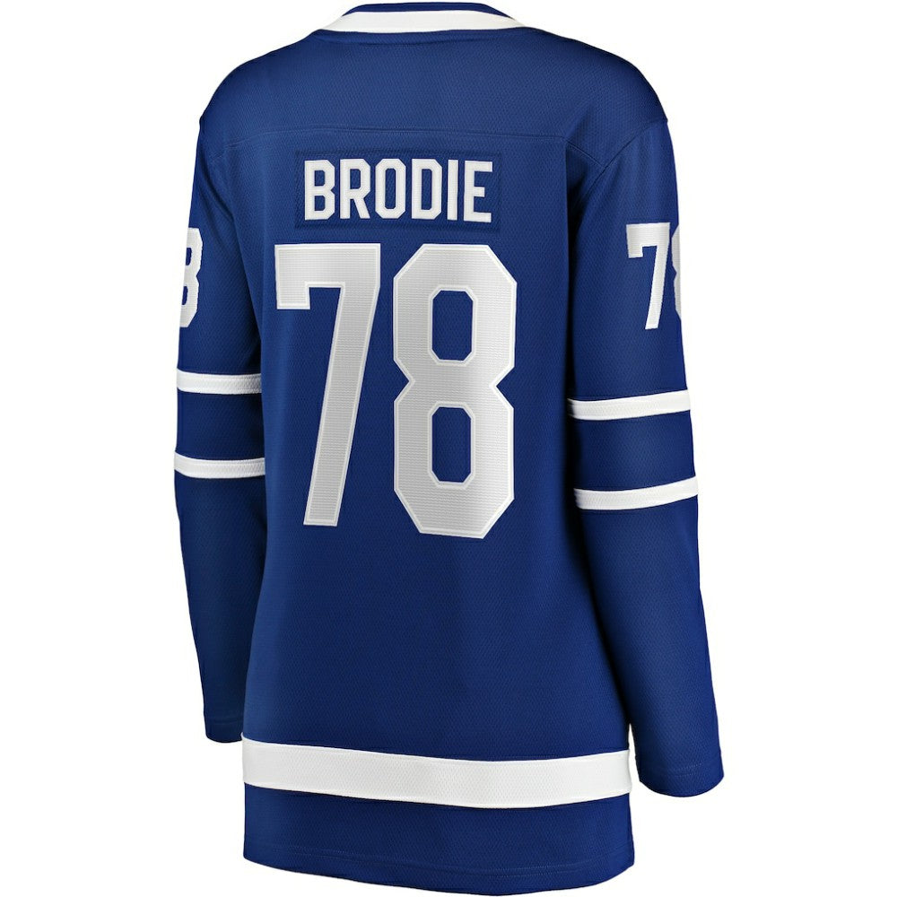 TJ Brodie Toronto Maple Leafs Fanatics Women's Breakaway Player Jersey - Blue Jerseys