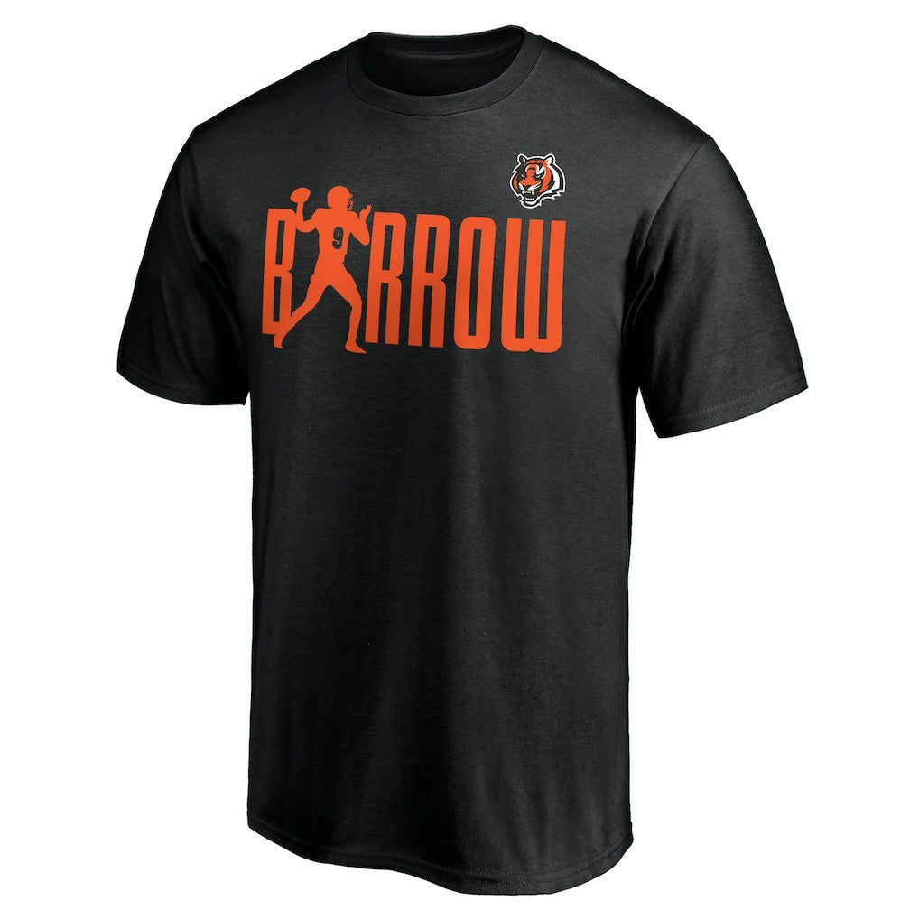 Joe Burrow Cincinnati Bengals Checkdown T-Shirt - Black cheap