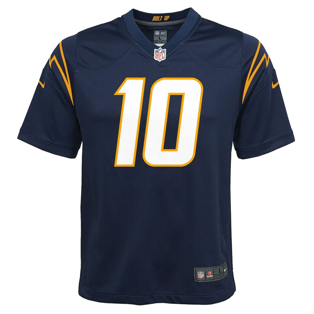 Justin Herbert Los Angeles Chargers Youth Game Jersey - Navy discount