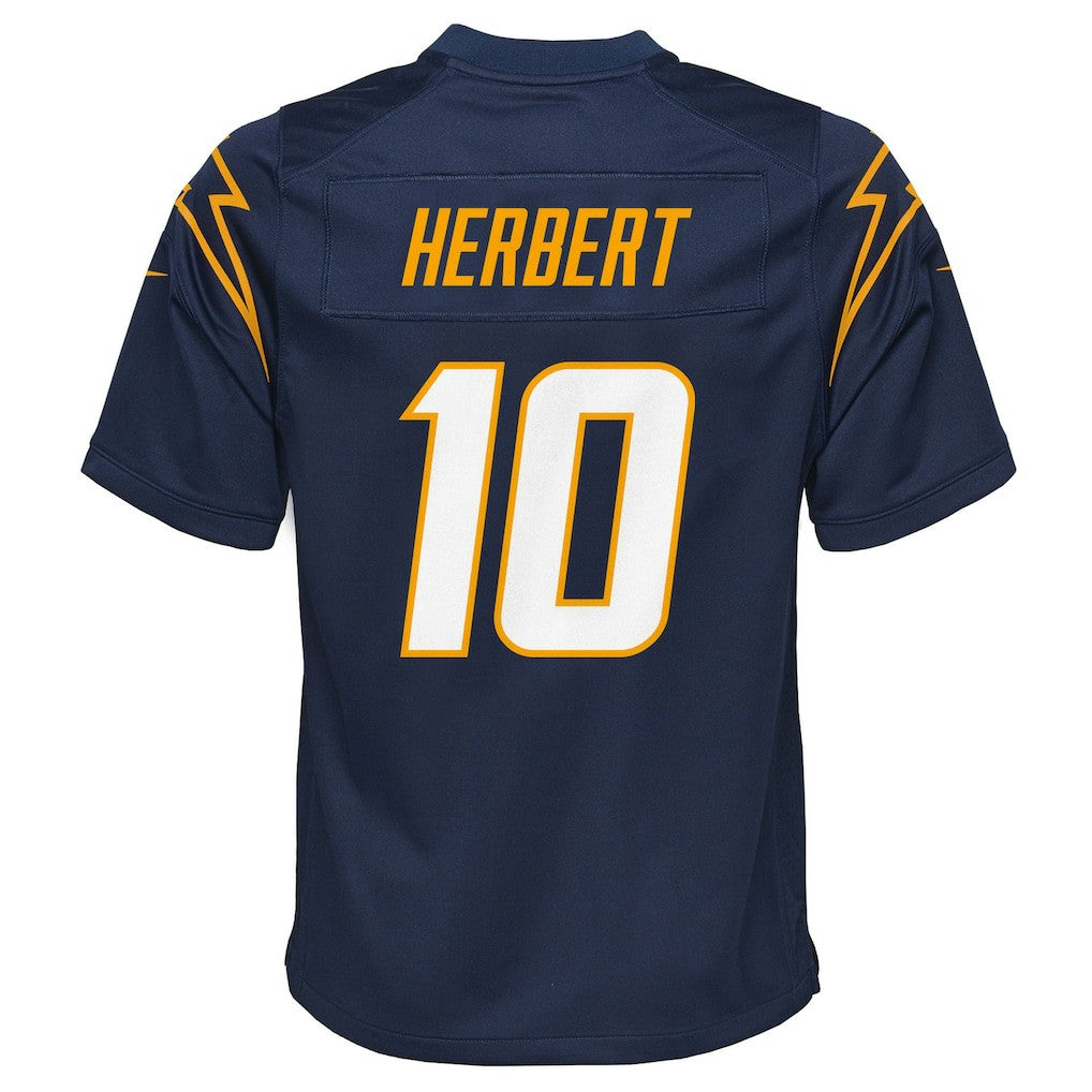 Justin Herbert Los Angeles Chargers Youth Game Jersey - Navy discount