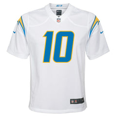 Justin Herbert Los Angeles Chargers Youth Game Jersey - White cheap