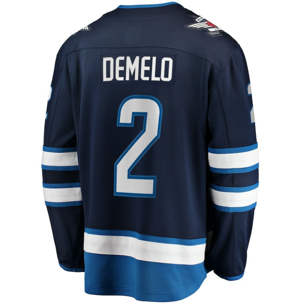 Dylan DeMelo Winnipeg Jets Fanatics Breakaway Player Jersey - Navy Jerseys