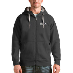Seattle Seahawks Antigua Victory Full-Zip Hoodie - Charcoal outlet