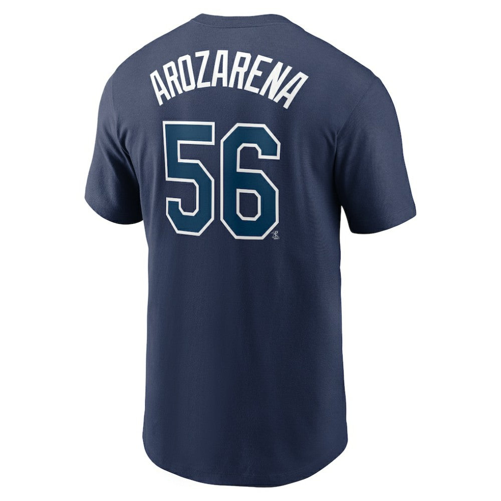 Randy Arozarena Tampa Bay Rays Name & Number T-Shirt Navy