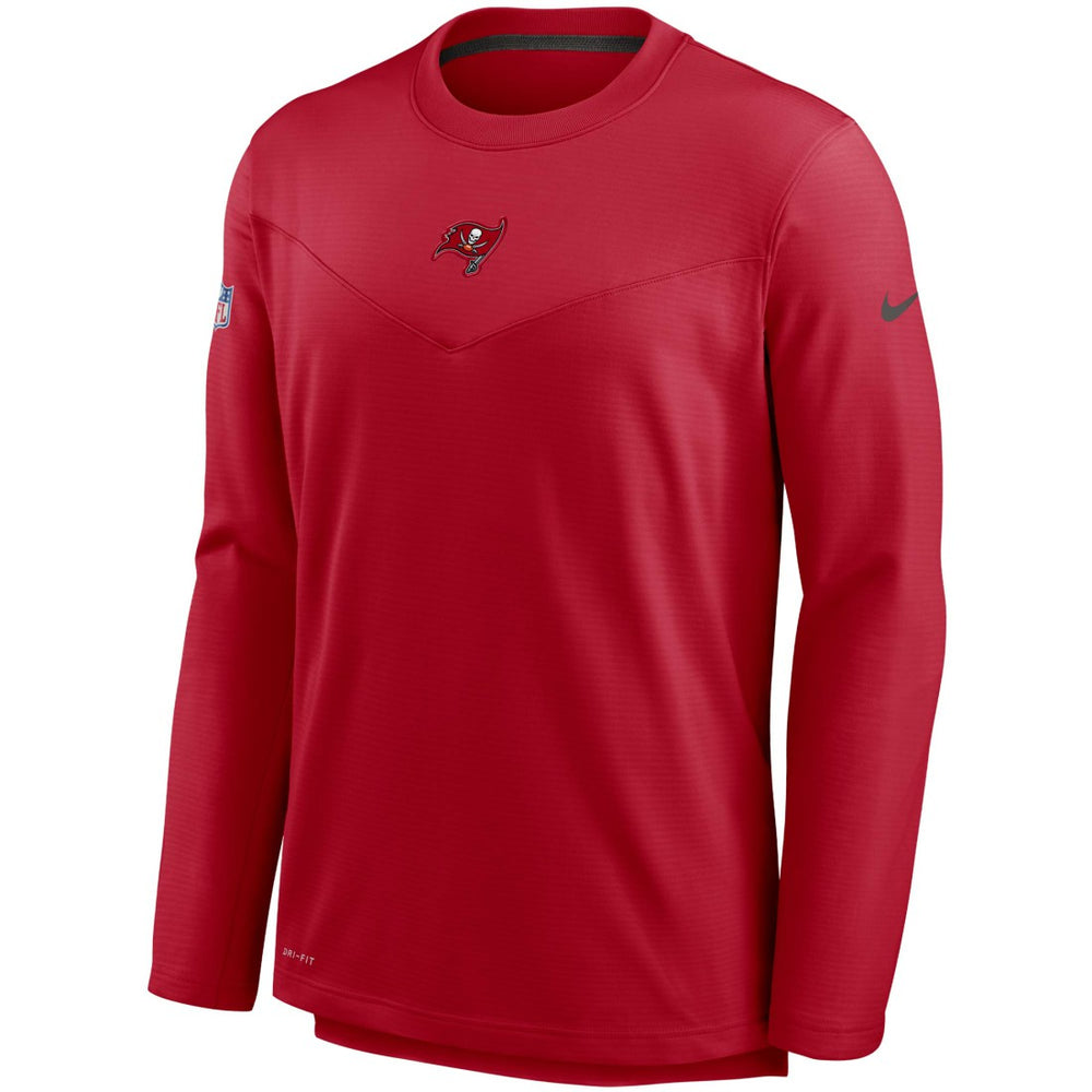 Tampa Bay Buccaneers Sideline Team Performance Pullover Sweatshirt - Red outlet