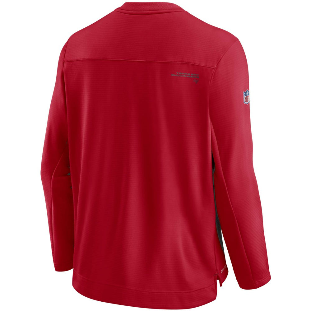 Tampa Bay Buccaneers Sideline Team Performance Pullover Sweatshirt - Red outlet