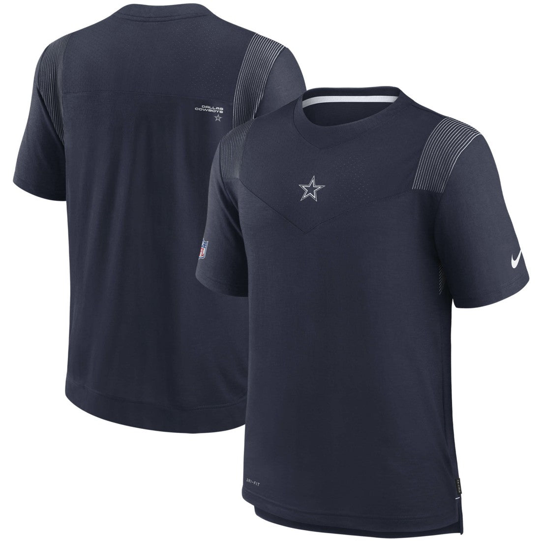 Dallas Cowboys Sideline Player UV Performance T-Shirt - Navy for sale