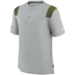 Green Bay Packers Sideline Player UV Performance T-Shirt - Gray for sale