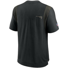 New Orleans Saints Sideline Player UV Performance T-Shirt - Black on sale