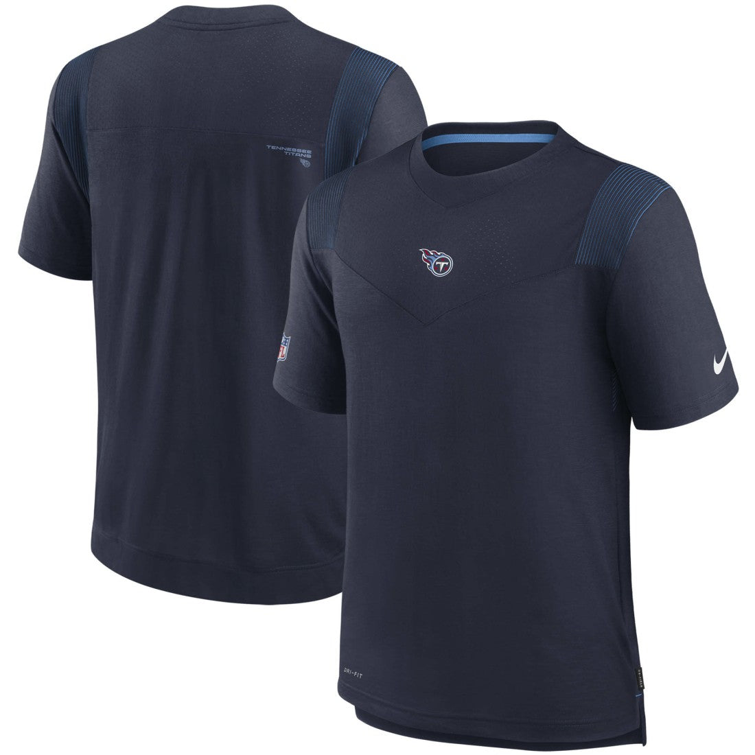 Tennessee Titans Sideline Player UV Performance T-Shirt - Navy discount
