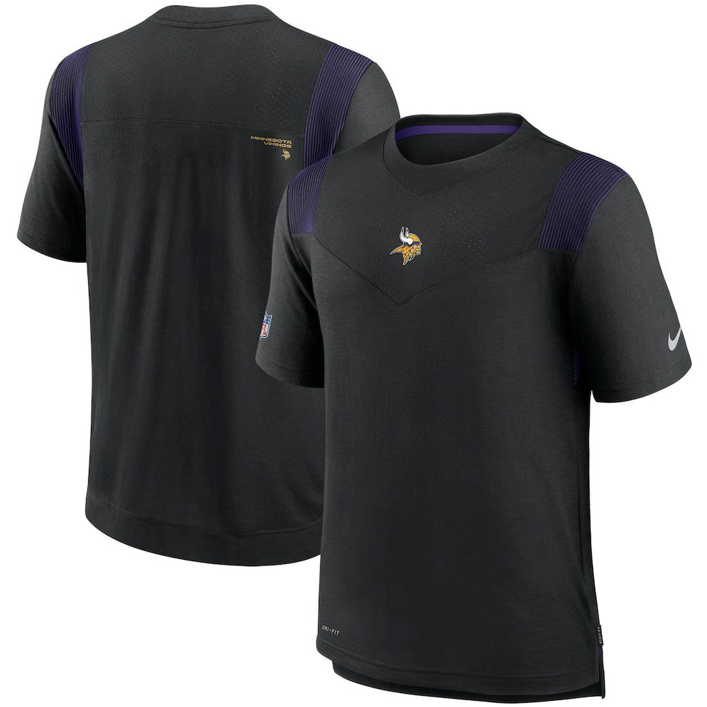 Minnesota Vikings Sideline Player UV Performance T-Shirt - Black on sale