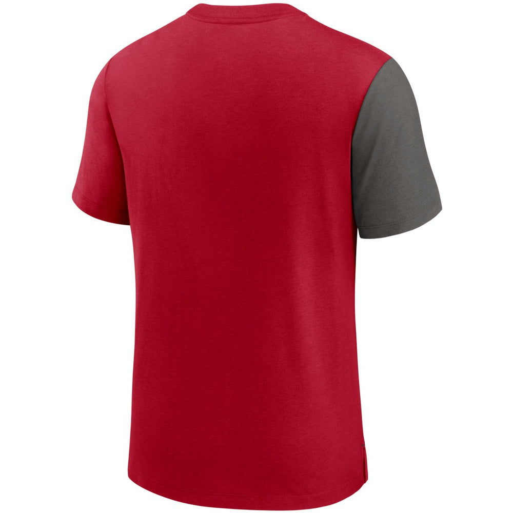 Tampa Bay Buccaneers Pop Performance T-Shirt - Red/Pewter for sale