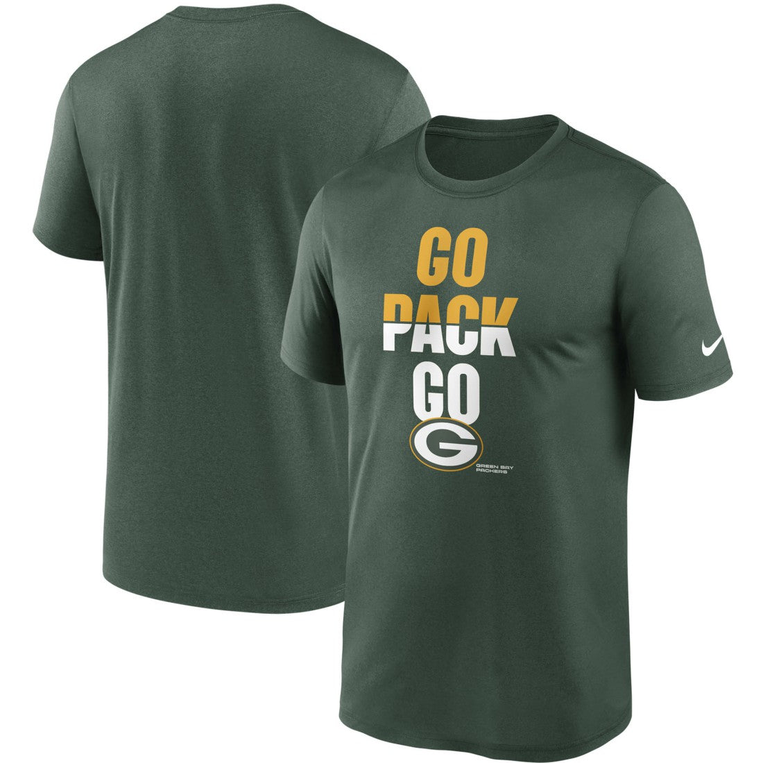 Green Bay Packers Legend Local Phrase Performance T-Shirt - Green online
