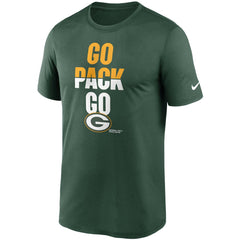Green Bay Packers Legend Local Phrase Performance T-Shirt - Green online