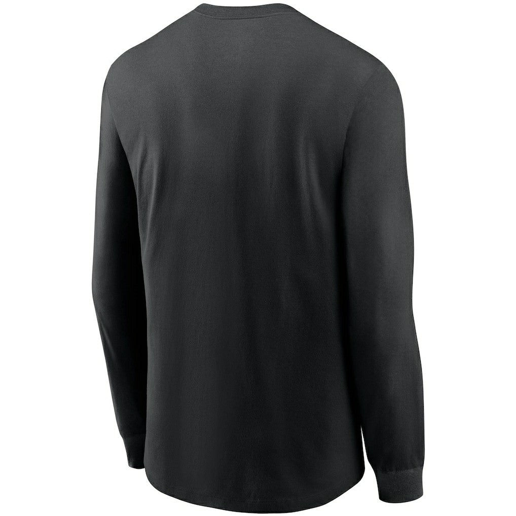 New Orleans Saints Primary Logo Long Sleeve T-Shirt - Black on sale