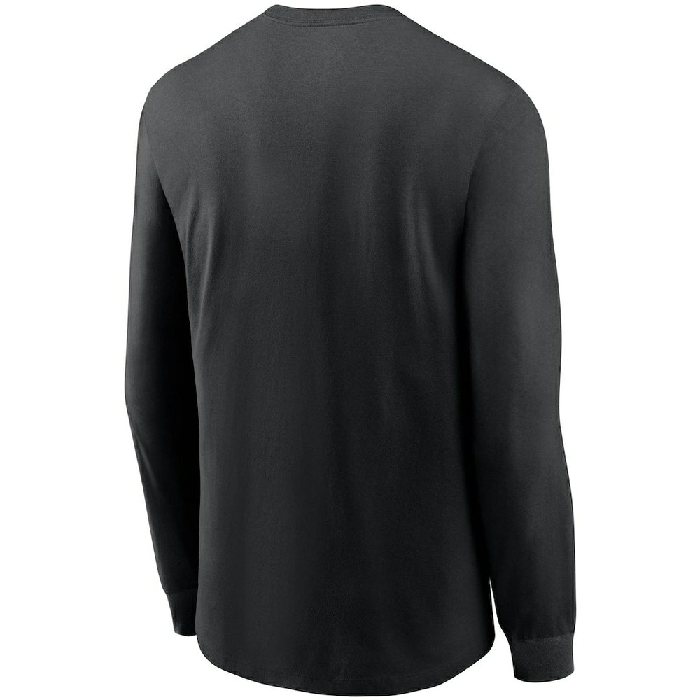 New Orleans Saints Primary Logo Long Sleeve T-Shirt - Black on sale