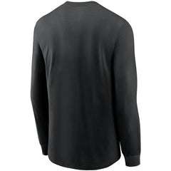 New Orleans Saints Primary Logo Long Sleeve T-Shirt - Black on sale