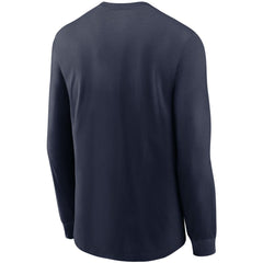 Seattle Seahawks Primary Logo Long Sleeve T-Shirt - College Navy sale