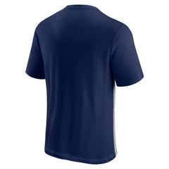 Tennessee Titans Colorblock T-Shirt - Navy/Heathered Gray cheap