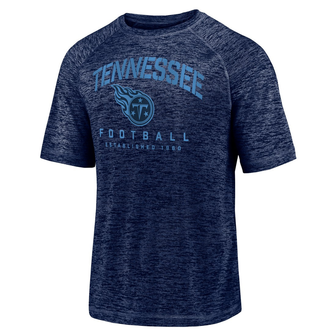 Tennessee Titans Shade Battle Ready Raglan Space-Dye T-Shirt - Navy online