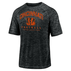 Cincinnati Bengals Shade Battle Ready Raglan Space-Dye T-Shirt - Black cheap