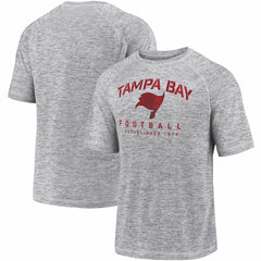 Tampa Bay Buccaneers Shade Battle Ready Raglan Space-Dye T-Shirt - Gray outlet